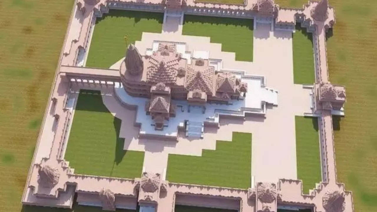 Built in traditional Nagara style Shri Ram Janmabhoomi mandir will be 161 feet tall with five mandapas says Temple trust | India News - Times of India