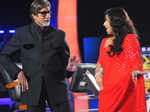 Vidya on 'KBC' sets