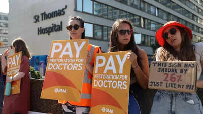 Junior doctors strike enters second day in UK, Indian-origin medic calls for talks