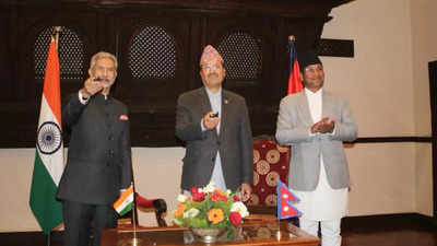 India, Nepal ink several agreements as Jaishankar holds 'productive' talks with his counterpart Saud
