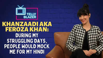 Khanzaadi aka Feroza Khan on rejections, her medical condition & running away from home 5 times