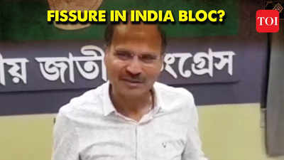 India bloc allies fight, Adhir Ranjan Chowdhury says, 'Congress doesn’t need Mamata's mercy'