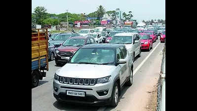 Bengaluru-Mysuru NH service roads are still incomplete