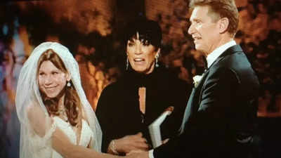 The Golden Bachelor's Gerry Turner and Theresa Nist exchange vows in star-studded wedding ceremony.