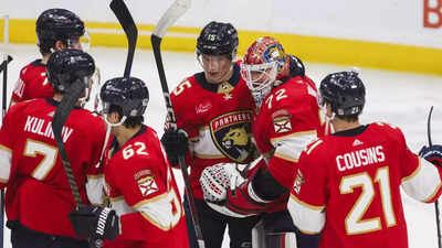 Florida Panthers complete season sweep of Vegas Golden Knights with 4-1 win in Vegas