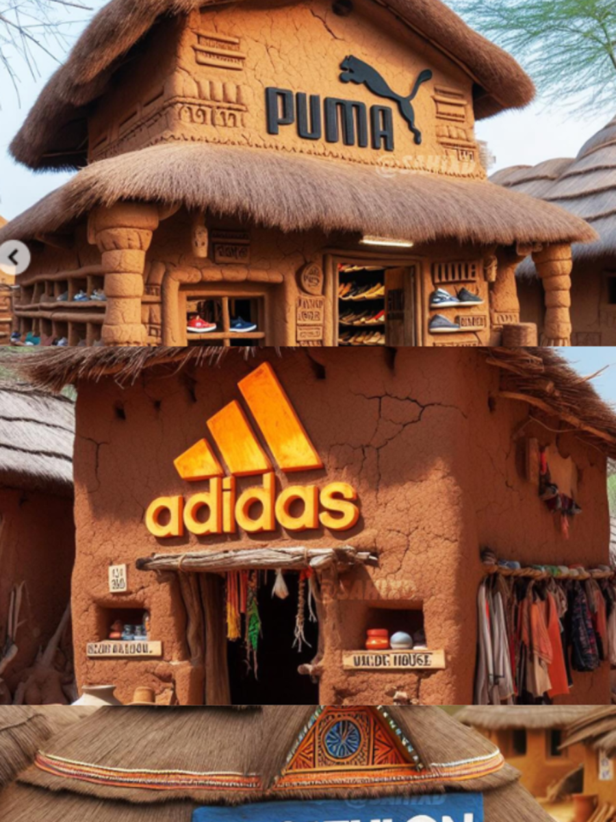 AI Imagines Shoe Brands Muddy Outlets Nike, Puma, new balance, Adidas