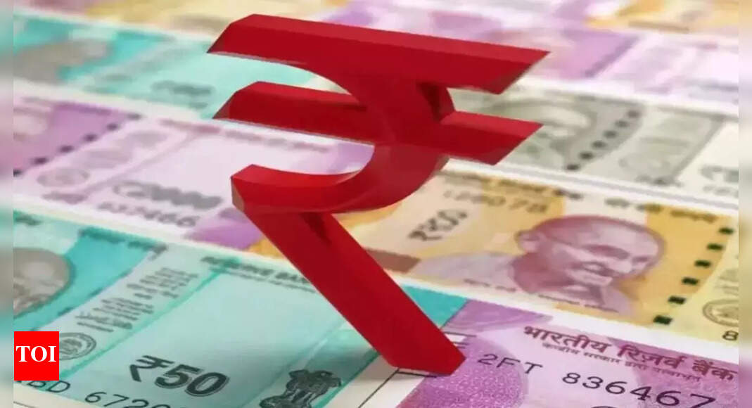 Rupee rises 8 paise to close at 83.16 against US dollar – Times of India