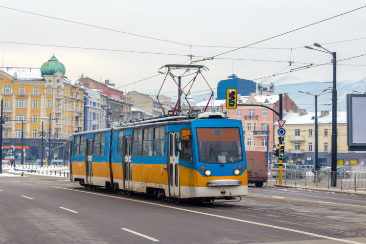 Overlooking public transportation