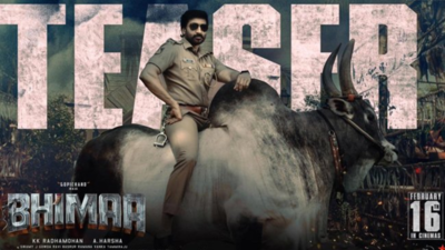 Watch the intriguing look of Gopichand in Bhimaa teaser as he drives a bull!