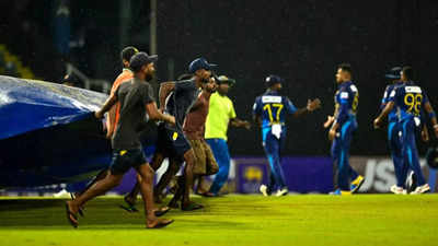 Asalaka hits century for Sri Lanka before rain spoils opening ODI against Zimbabwe