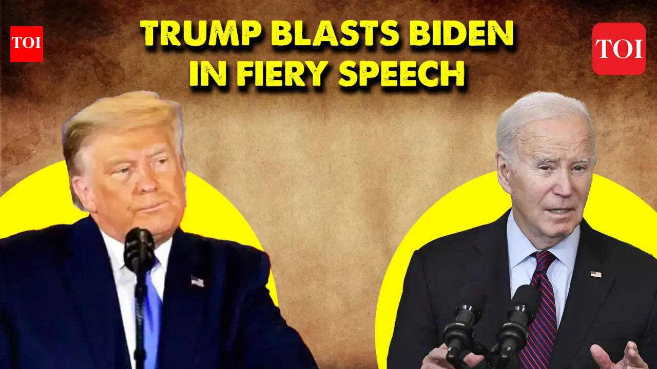"Fear-Mongering" Trump Hits Back at Biden in Iowa Speech as US Election ...