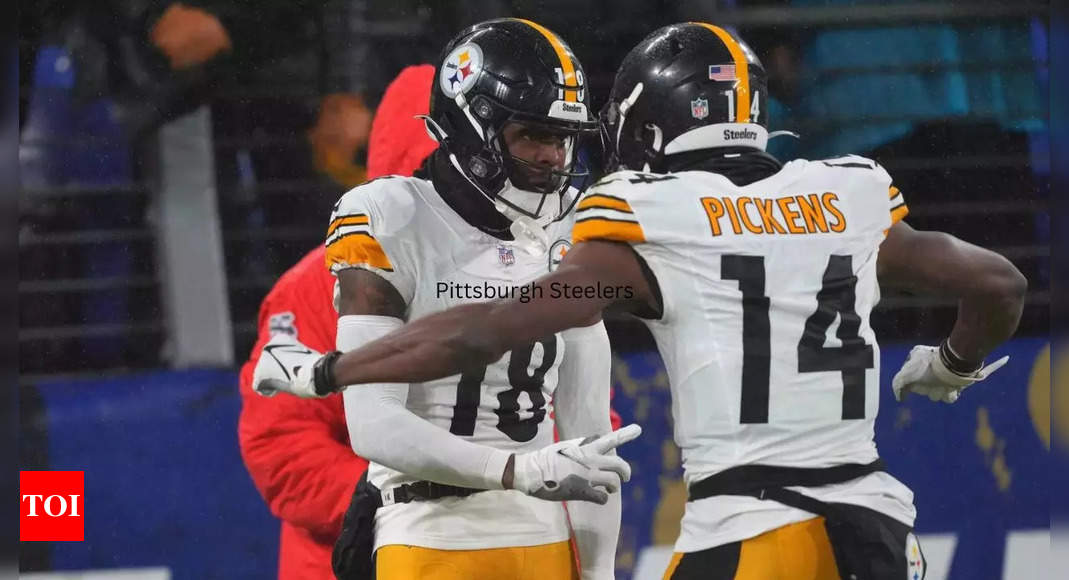 Pittsburgh Steelers keep playoff hopes alive with 17-10 victory against resting Baltimore Ravens | NFL News – Times of India