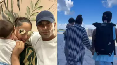 Bipasha Basu birthday: The actor drops pics with husband Karan Singh Grover and daughter Devi, calls them her 'world': see inside