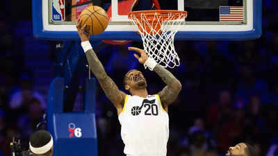 Utah Jazz capitalize on Joel Embiid's absence, pound Philadelphia 76ers