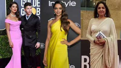From Priyanka Chopra to Neena Gupta: Best dressed Indians at Golden Globes