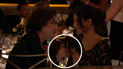 Golden Globes 2024: Timothee Chalamet and Kylie Jenner pack on the PDA; couple spotted kissing at award show
