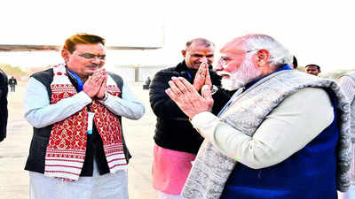 PM delivers booster dose forBhajan Lal govt in 3-day visit
