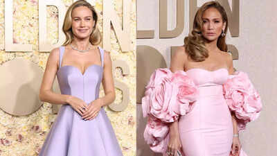 2024 Golden Globes: Brie Larson's tearful encounter with Jennifer Lopez at  the award function was all things pure | English Movie News - Times of India