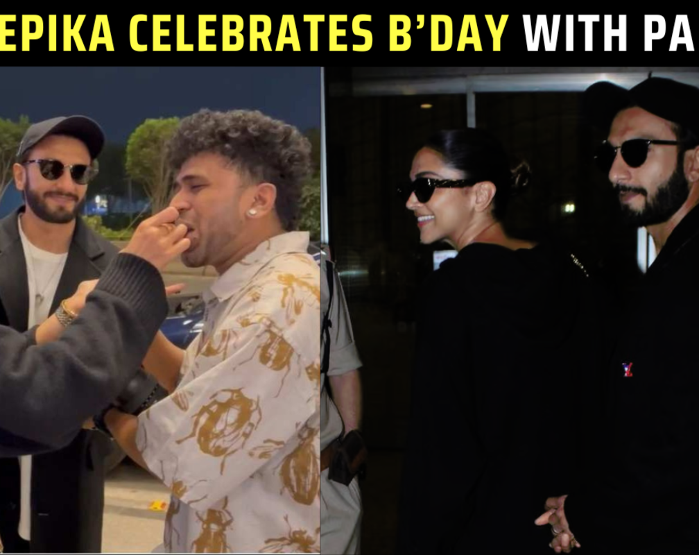 
Ranveer Singh Holds The Cake As Deepika Padukone CELEBRATES Birthday With The Paps At Mumbai Airport
