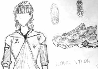 Louis Vuitton hires a 13-year-old boy, thanks to his amazing sketches!