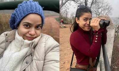 Sumona Chakravarti gives a glimpse into her adventurous 2024 beginning at a Tiger Reserve; shares pics