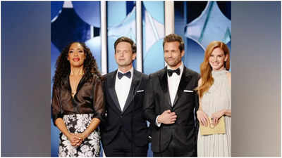 'Suits' cast reunite at Golden Globes 2024 ceremony