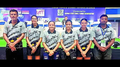 Gujarat U-19 girls win junior national table tennis medal