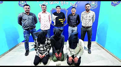 Three burglars of Jhajjar gang held, 10 cases solved