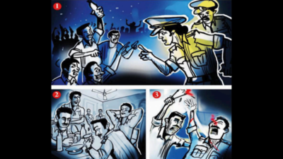 Woman sub-inspector heckled by 20 drunk men in Chennai, head constable attacked with beer bottle