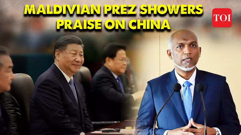 Maldivian President Mohamed Muizzu heaps praise on China, calls Beijing ...