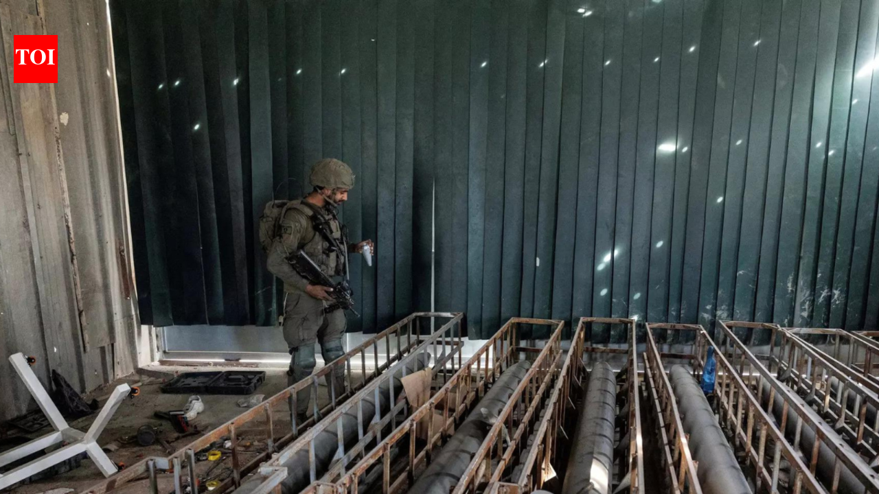 Underground weapons factory in Gaza: Israel takes control of massive ...