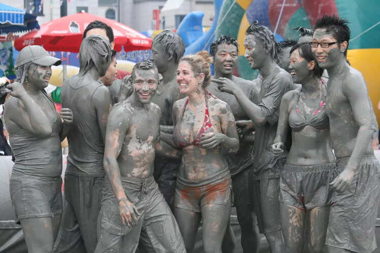 Boryeong Mud Festival, Boryeong, South Korea