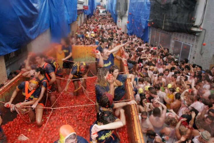 La Tomatina, Spain