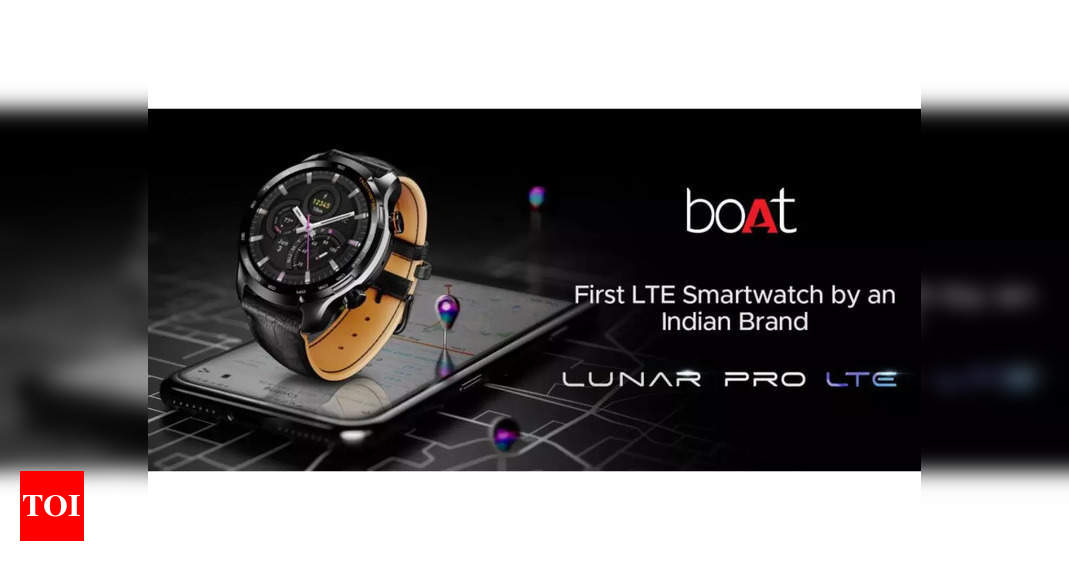 boAt Lunar Pro LTE smartwatch with eSIM support, built-in GPS announced in  India
