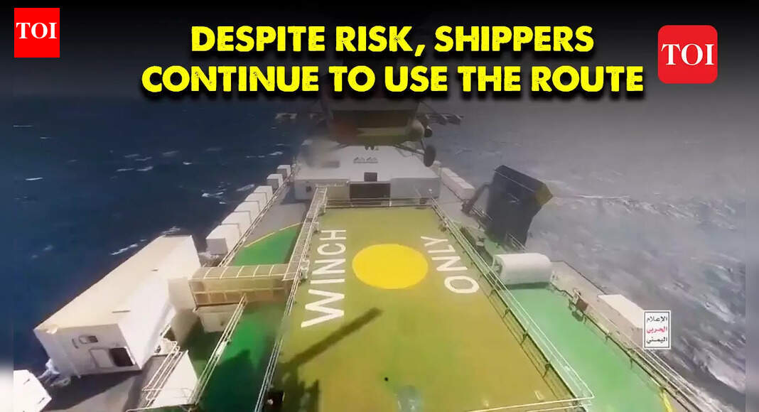 Despite Houthi attacks, oil tanker traffic in Red Sea is stable