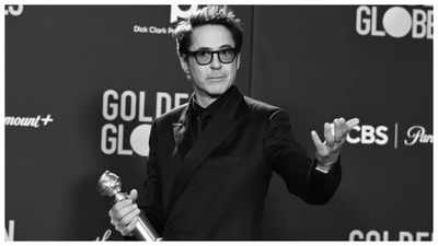 Robert Downey Jr. says he is 'greatful' for 'Oppenheimer' as he scores fourth Golden Globe win