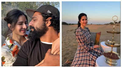 Katrina Kaif shares UNSEEN photos from her New Year getaway with Vicky Kaushal: 'Making up for lost times'