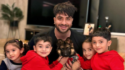 Aly Goni brings home an adorable puppy in Jammu; also buys headphones worth Rs 1 Lakh