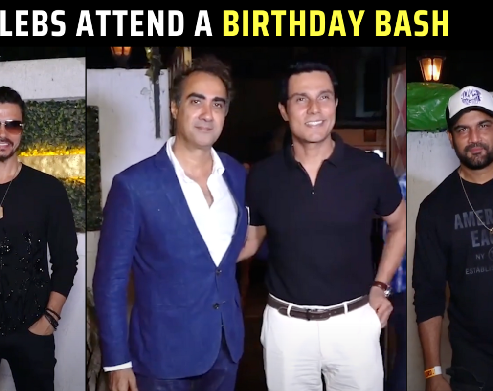 
Randeep Hooda, Ranvir Shorey, Darshan Kumar & more celebs attend Kunal Shah's birthday bash
