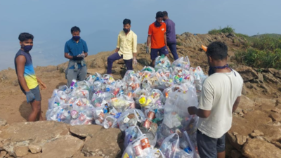 Vanjangi Hill reopens after cleanup drive; Plastic banned