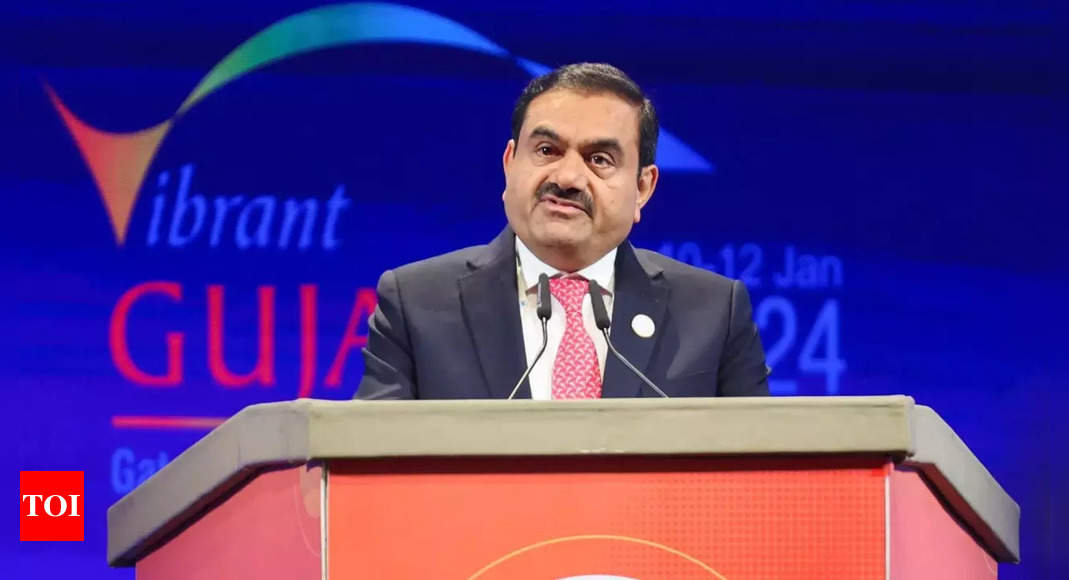 Vibrant Gujarat Summit 2024: Gautam Adani-led Adani Group to invest Rs 2 lakh crore in Gujarat in 5 years – Times of India