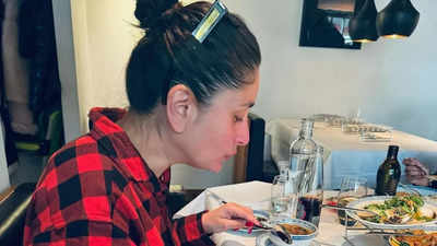 Kareena Kapoor Khan issues a cute WARNING as she gives a sneak peek into her lunch time - PIC inside