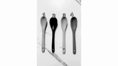 Optical Illusion: Challenge yourself and find which one of these spoons is red in colour