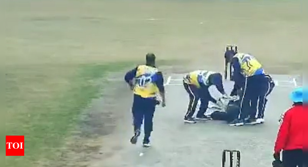 Engineer Collapses On Pitch, Dies Of Heart Attack While Playing Cricket ...