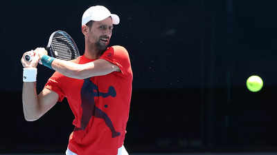 Novak Djokovic plays qualifier in Australian Open opener