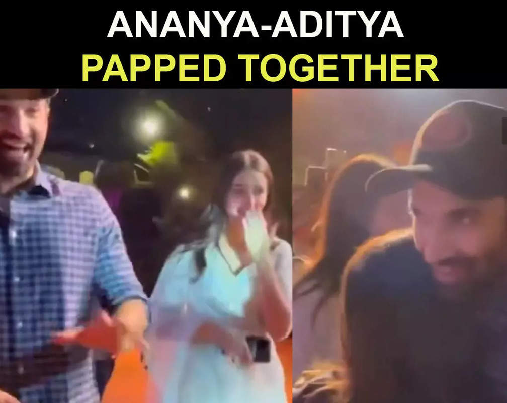 
'Arey pyar kiya to darna kya': Ananya Panday and Aditya Roy Kapur exit together post 'Merry Christmas' screening; internet reacts
