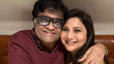 Nivedita Joshi Saraf shares a heartwarming picture with husband Ashok Saraf from her birthday bash