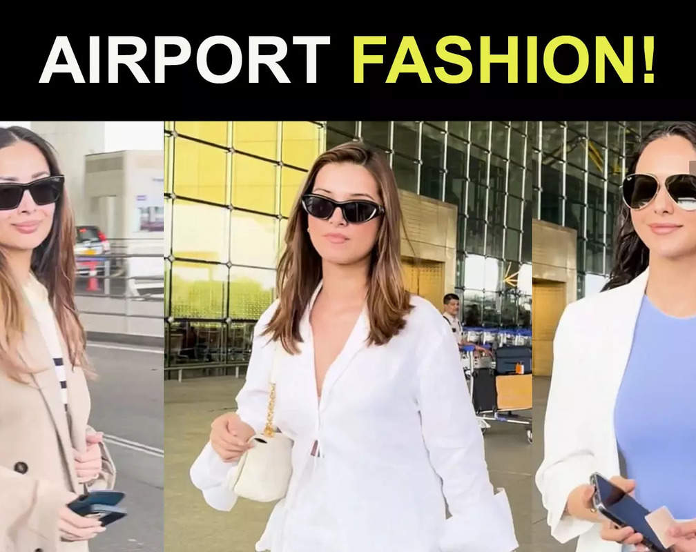 
Malaika Arora, Rakul Preet Singh and Tara Sutaria look their stylish best as they get clicked at the airport
