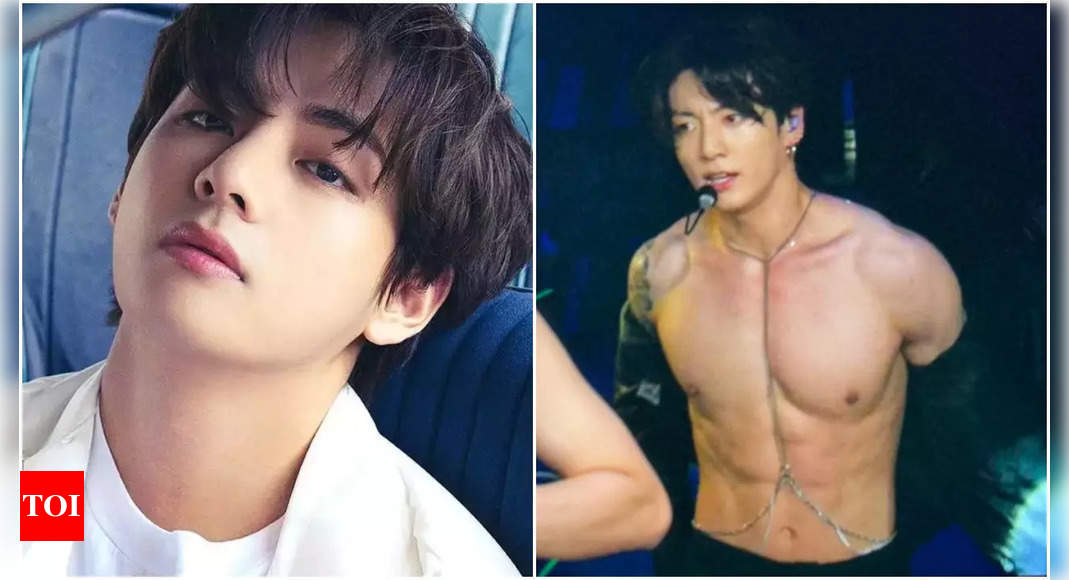 BTS' Jungkook and V set the internet in fire as their clip from