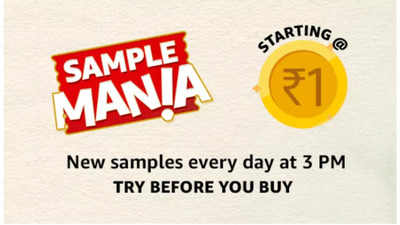 Amazon Great Republic Day sale Sample Mania: What is it, products available and how to get samples at Re 1